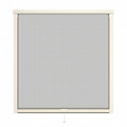 Moustiquaire sur-mesure enroulable fenêtre Kocoon Blanc détaillé 1